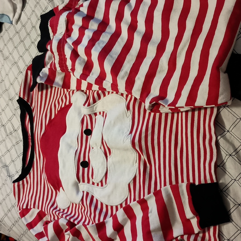 The Children's Place unisex Santa pajamas set XL
